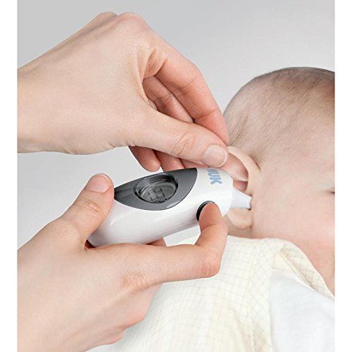 누크 NUK 10256345 Baby Thermometer 2in1, weiss/grau