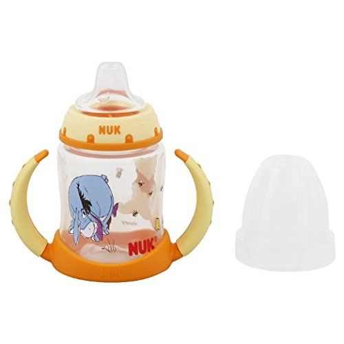 누크 NUK Disney Winnie the Pooh 5-Ounce Learner Cup with Replacement Silicone Spout