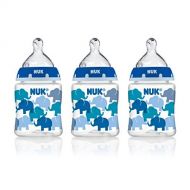 NUK Perfect Fit Baby Bottle, Assorted Colors and Designs , 5oz 3pk