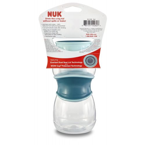 누크 NUK Everlast 360 Sippy Cup, Blue, 10oz 1pk