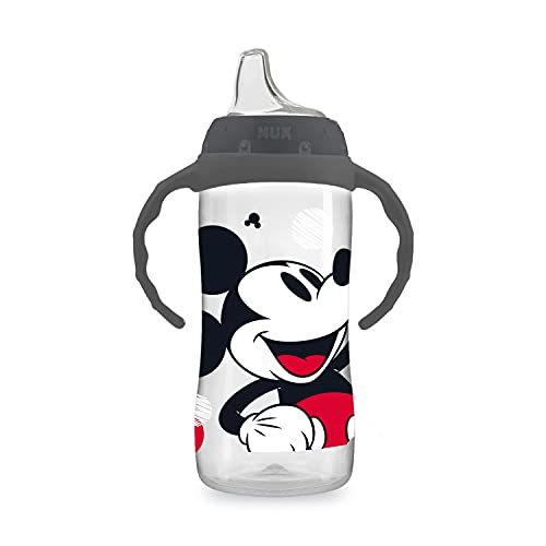 누크 NUK Disney Large Learner Sippy Cup, Mickey Mouse, 10oz 1pk