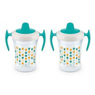 NUK Evolution Soft Spout Learner Cup, 8 oz, 2-Pack, “Colors may vary”