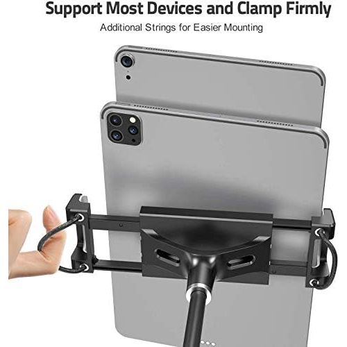  [아마존베스트]NULAXY Gooseneck Tablet Holder, Lazy Tablet Holder: Flexible in Bed Adjustable Stand for Pad Mini 2 3 4, Pad Pro 2018, Pad Air, Switch, Galaxy Tab and Other 4.7 - 10.5 Inch Devices