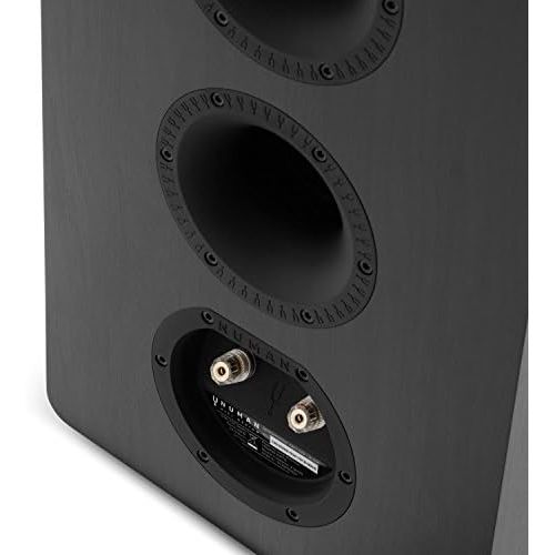  [아마존베스트]-Service-Informationen NUMAN Retrospective 1977 MKII Floor Speaker, 3-Way Speaker, HiFi Speaker, Brown Speaker Cover, 120 Watt, 2 x 20 cm Woofers, 10 cm Midrange, Tweeter, Black