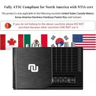 [아마존베스트]NUNET TV Converter Box Digital to Analog ATSC Streaming Media Players VHF/UHF HD TV Box PVR DVR Recorder w. 35 Miles Over The Air Antenna, Upgraded Remote w. TV Control Buttons (20