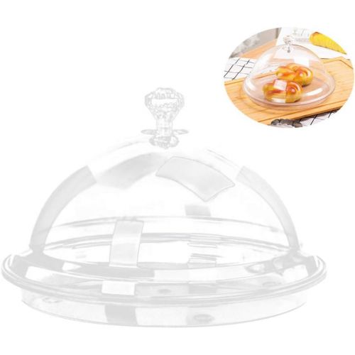  NUOBESTY Dome Cake Stand Clear Plastic Cake Plate Dessert Display Case Cake Storage Box Cake Carrrier Multifunctional Serving Platter Party Favors