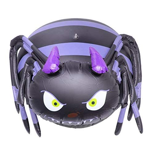  할로윈 용품NUOBESTY Artificial Spider Inflatable Halloween Spider Haunted House Yard Decorations Halloween Party Supplies Favors