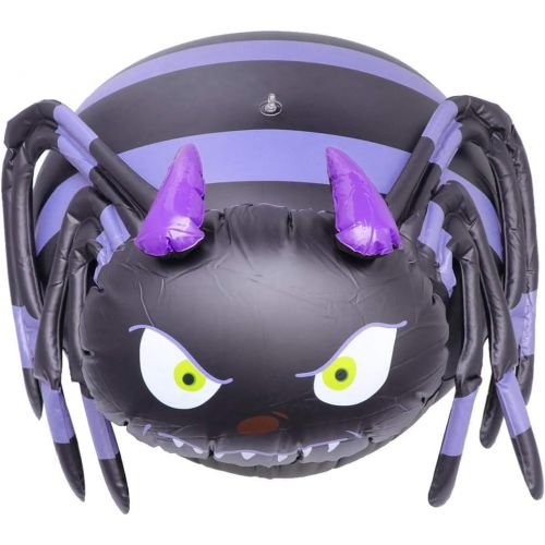  할로윈 용품NUOBESTY Artificial Spider Inflatable Halloween Spider Haunted House Yard Decorations Halloween Party Supplies Favors