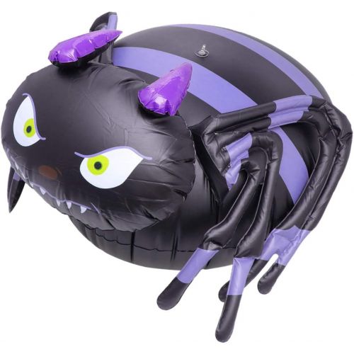  할로윈 용품NUOBESTY Artificial Spider Inflatable Halloween Spider Haunted House Yard Decorations Halloween Party Supplies Favors