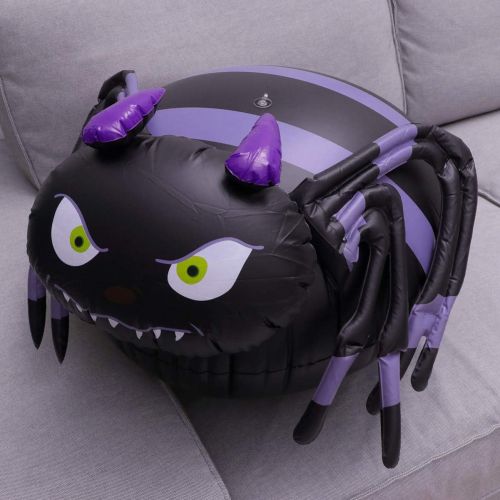  할로윈 용품NUOBESTY Artificial Spider Inflatable Halloween Spider Haunted House Yard Decorations Halloween Party Supplies Favors