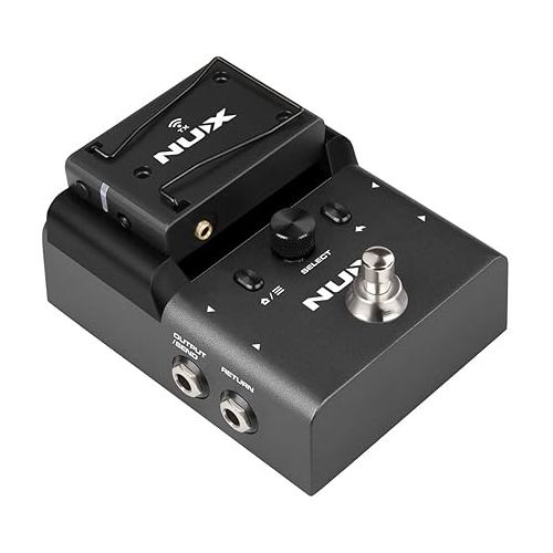  NUX B-8 Wireless System for Guitar, Bass, Various Instruments with Electronic Pickups. Built in Booster/Tuner. Wireless Solution for Gigging, Home Playing