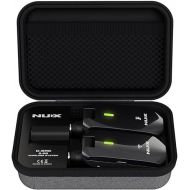 NUX C-5RC 5.8GHz Wireless Guitar System for Active or Passive Pickup Guitar, Charging Case included, UHF Guitar Wireless Transmitter Receiver Low Interference, Auto Match