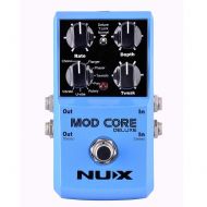 NUX MOD Core DELUXE Chorus/Flanger/Phaser/Rotary Guitar Effect Pedal 8 Modulation Effects Preset Tone Lock