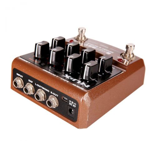  NUX Roctary force guitar effects pedal Rotary Speaker Simulator and cabinet polyphonic Octave effect 2 in 1