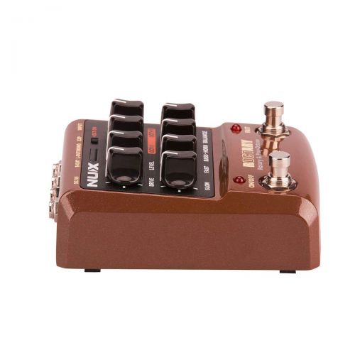  NUX Roctary force guitar effects pedal Rotary Speaker Simulator and cabinet polyphonic Octave effect 2 in 1