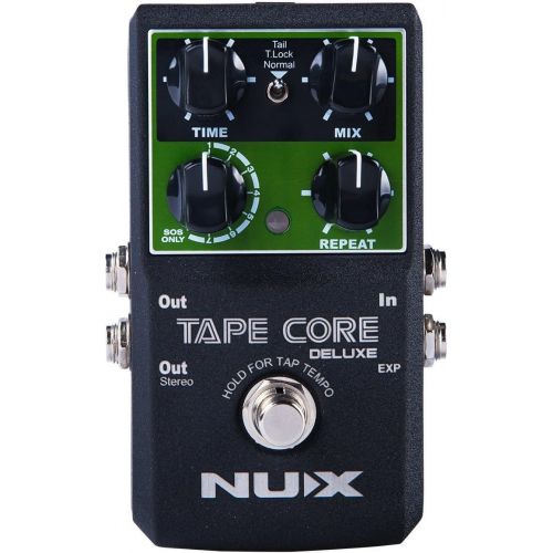  NUX Tape Core Deluxe Tape Echo Delay Guitar pedal True Bypass Firmware Upgradeable