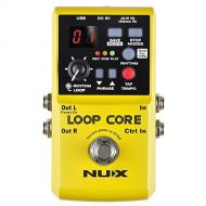 NUX Nux Loop Core Guitar Effect Pedal Looper 6 Hours Recording Time, 99 User Memories, Drum Patterns with Tap Tempo