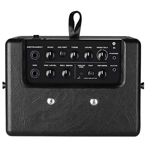  NUX Mighty 8BT 8-watt Portable Electric Guitar Amplifier with Bluetooth, Guitar and Microphone Channels,Mobile APP (with Bluetooth)