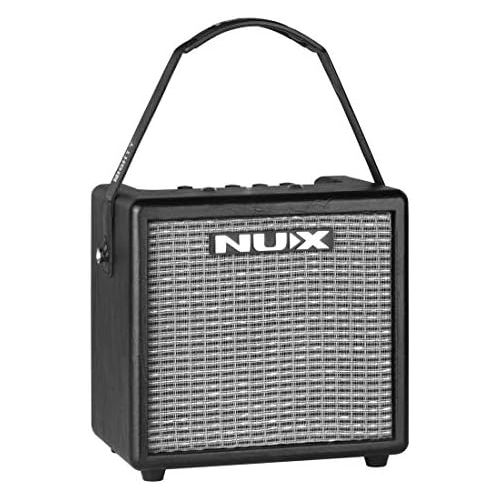  NUX Mighty 8BT 8-watt Portable Electric Guitar Amplifier with Bluetooth, Guitar and Microphone Channels,Mobile APP (with Bluetooth)