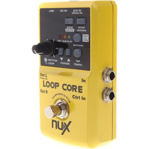  NUX Loop Core Violao Guitar Electric Effect Pedal 6 Hours Recording Time Built-in Drum Patterns Musical Instrument Parts TS Showcase