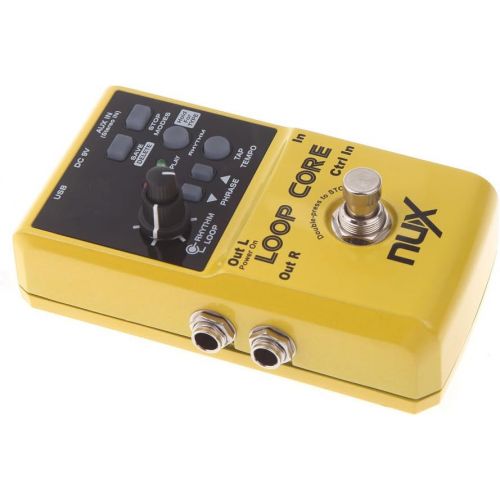  NUX Loop Core Violao Guitar Electric Effect Pedal 6 Hours Recording Time Built-in Drum Patterns Musical Instrument Parts TS Showcase