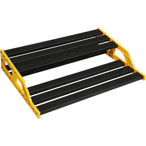  NuX EFX NPB-L (Large) Bumblebee Guitar Effects Pedalboard w/Bag, 13x18x4 Inches