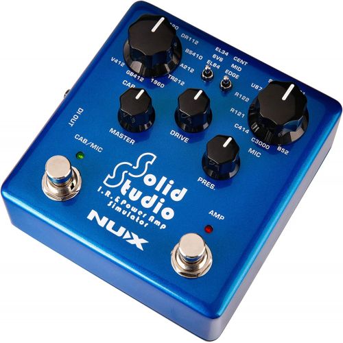  NUX NSS-5 Solid Studio I.R. and Power Amp Simulator Pedal