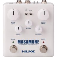 NUX Masamune Guitar Analog Compressor and Booster Pedal