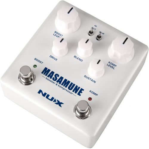  NUX Masamune Guitar Analog Compressor and Booster Pedal