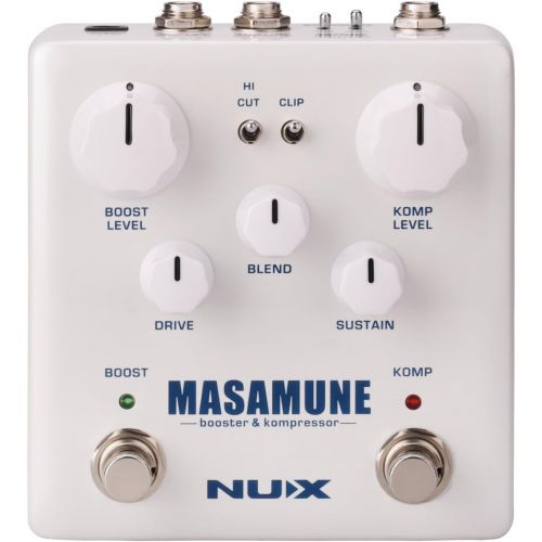  NUX Masamune Guitar Analog Compressor and Booster Pedal