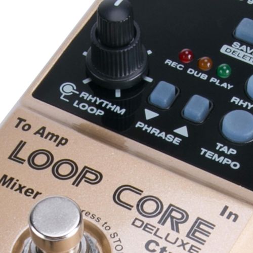  [아마존베스트]Nux Loop Loop Core Deluxe 24 Bit Looper Pedal Bundle Guitar FX