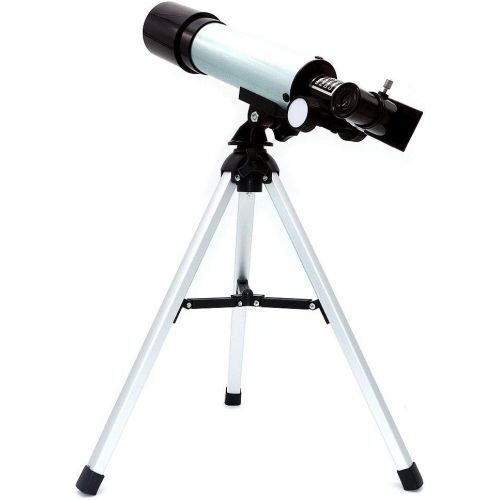  [아마존베스트]NUZAMAS Astronomical Telescope for Educational Science Refractor with Super Lightweight Tripod for Astronomy Beginners, Night Stars Watch,Focal Length 360mm, Aperture 50mm