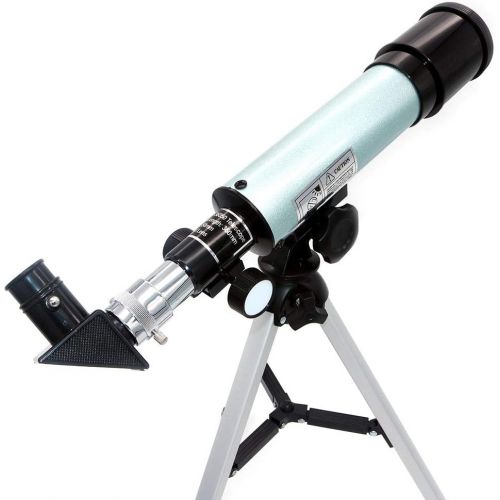  [아마존베스트]NUZAMAS Astronomical Telescope for Educational Science Refractor with Super Lightweight Tripod for Astronomy Beginners, Night Stars Watch,Focal Length 360mm, Aperture 50mm