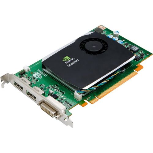  nVidia Quadro FX 580 512MB GDDR3 PCI E x16 Video Graphics Card w/ DVI and DP Outputs. Dell P/N: R784K