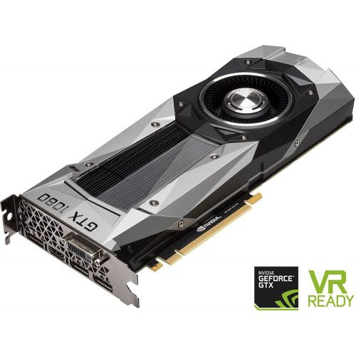  NVIDIA - GeForce GTX 1080 Founders Edition 8GB GDDR5X PCI Express 3.0 Graphics Card - Black