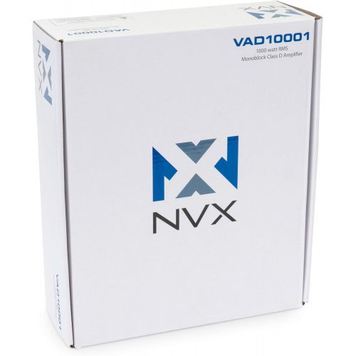  NVX VAD10001 1000W RMS Class D Monoblock Car/Marine/Powersports Amplifier with Bass Remote (Marine Certified)