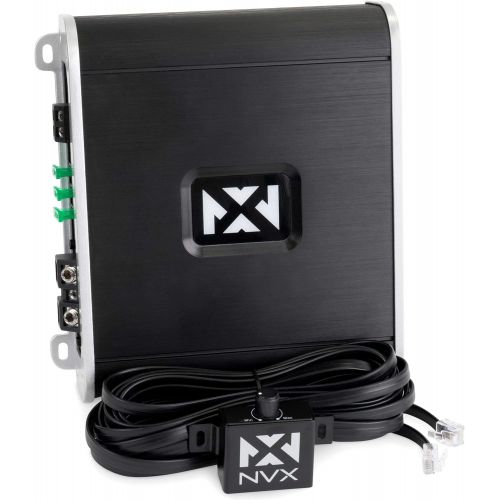  NVX VAD10001 1000W RMS Class D Monoblock Car/Marine/Powersports Amplifier with Bass Remote (Marine Certified)