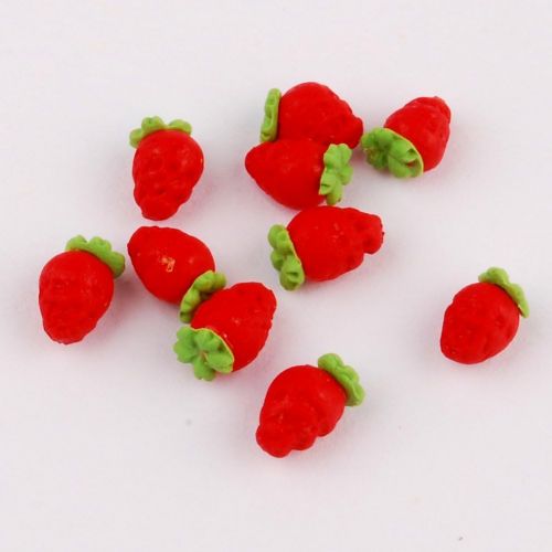  NW 1/12 Mini Fruits and Vegitable Dollhouse Decoration Play Food Set for Dollhouse Kitchen Decoration (20pcs)