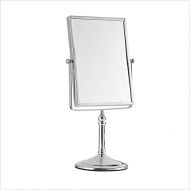 NYDZDM Makeup mirror NYDZDM Double-Sided Push-Pull Magnifying Beauty Mirror, Rotating Make-up Mirror, Hotel Bathroom Folding Vanity Mirror, Bathroom Telescopic Mirror, 8 Inches