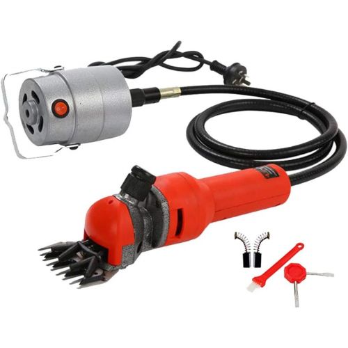  NYW-TIMAOJI 580W Flexible Shaft Electric Sheep Goat Shearing,for Farm Livestock Pet Supplies Grooming with 13 Straight Teeth Blade Sheep Shears for Grooming