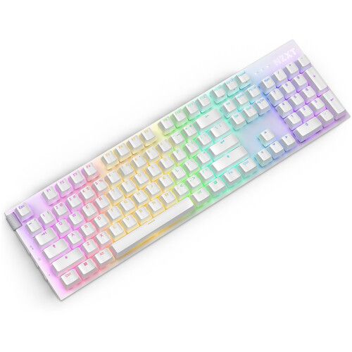  NZXT Function 2 Full-Size RGB Gaming Keyboard (White)