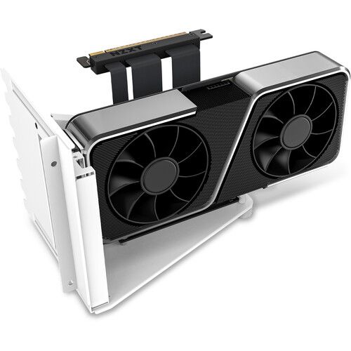  NZXT Vertical Graphics Card Mounting Kit (Matte White)