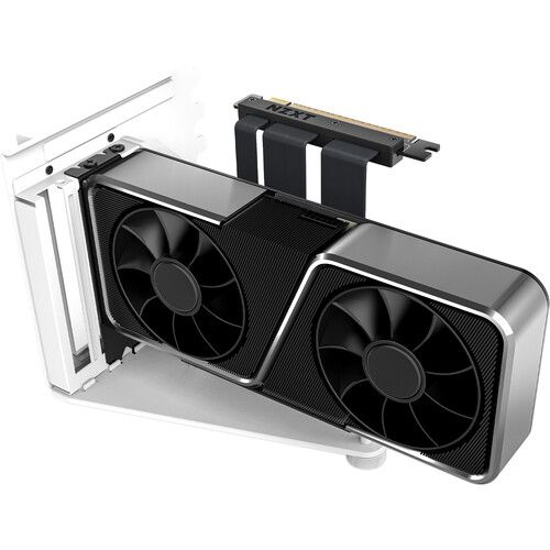  NZXT Vertical Graphics Card Mounting Kit (Matte White)