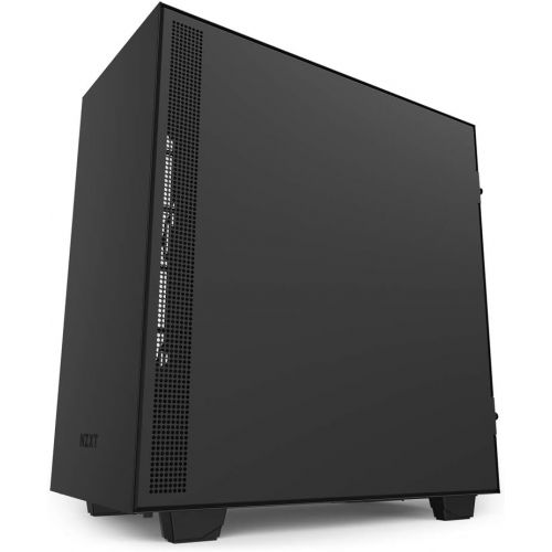  [아마존베스트]NZXT H510 - CA-H510B-B1 - Compact ATX Mid-Tower PC Gaming Case - Front I/O USB Type-C Port - Tempered Glass Side Panel - Cable Management System - Water-Cooling Ready - Black