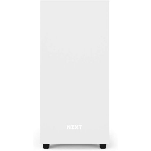  [아마존베스트]NZXT H510 - CA-H510B-W1 - Compact ATX Mid-Tower PC Gaming Case - Front I/O USB Type-C Port - Tempered Glass Side Panel - Cable Management System - Water-Cooling Ready - White/Black