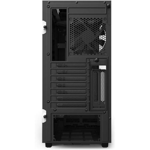  [아마존베스트]NZXT H510i - CA-H510i-W1 - Compact ATX Mid -Tower PC Gaming Case - Front I/O USB Type-C Port - Vertical GPU Mount - Tempered Glass Side Panel - Integrated RGB Lighting - White/Blac