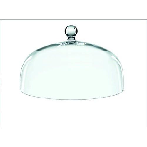  Nachtmann 99528 Bossa Nova Tea Time Footed Cake Plate with Dome, Clear