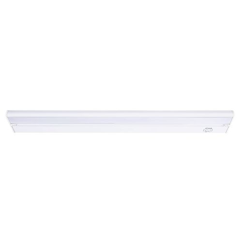  Nadair UNSLK-11WCT-22WH 22 LED Under Cabinet Lighting Kit Direct Wire Closet or Kitchen Cabinet Light Dimmable With 3 Color Modes Built-In, Interconnectable