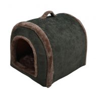 Nadalan Cave Shape Soft Pet Tent/Room/House Bed Kennel Hut for Dog/Puppy/Cats/Kitty