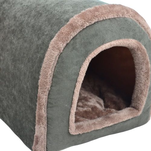  Nadalan Cave Shape Soft Pet Tent/Room/House Bed Kennel Hut for Dog/Puppy/Cats/Kitty